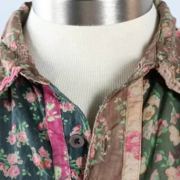 MAGNOLIA PEARL  Piecewise Landes Shirt Top 1805 Agustin NWT - Picture 6 of 10